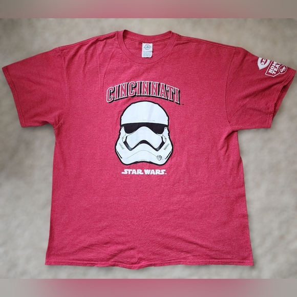 Cincinnati Reds Star Wars Limited Edition Stadium GiveawayT-Shirt, Men's XL - Picture 1 of 8